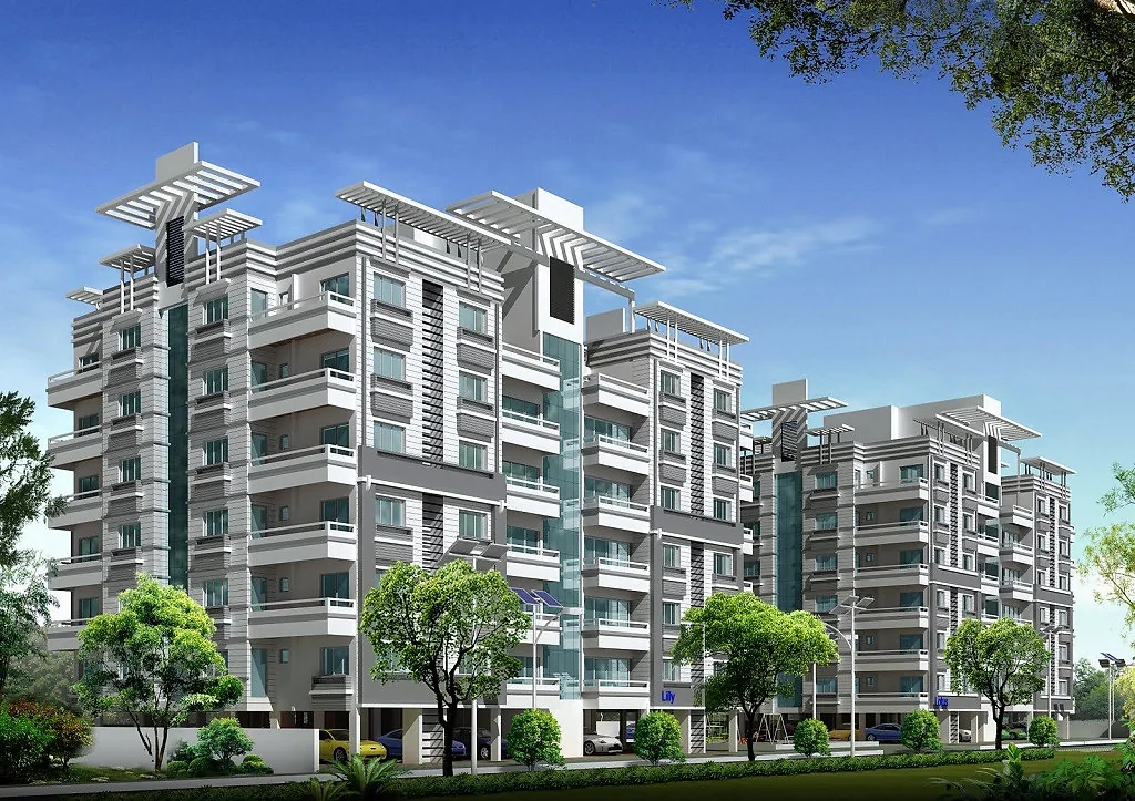 Sunita Park residential development, architectural visualisation from the existing Group website